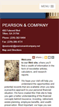 Mobile Screenshot of pearsonandcompany.net